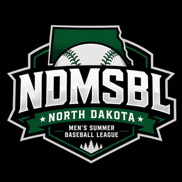 North Dakota Men's Summer Baseball League Logo